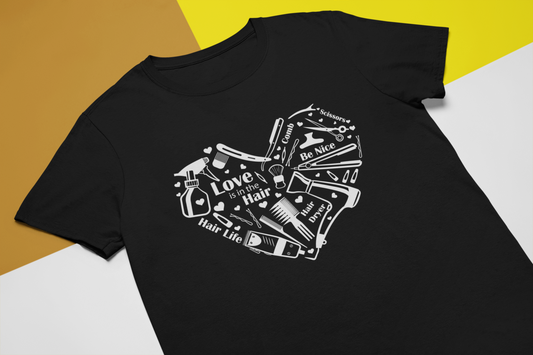 Hairstylist Word Art T-shirt