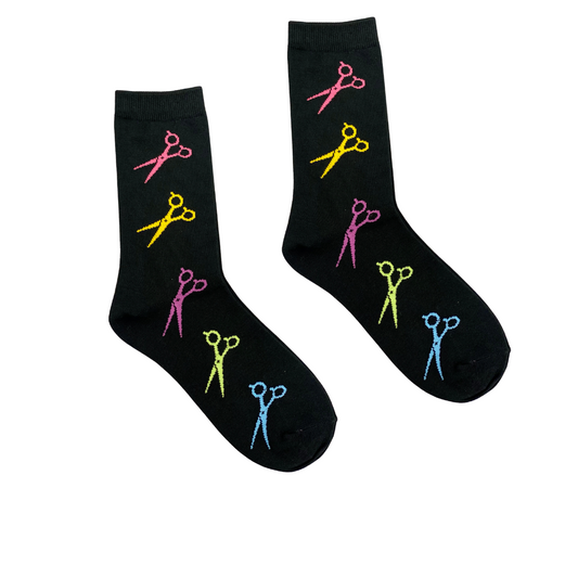Rainbow Scissor Socks