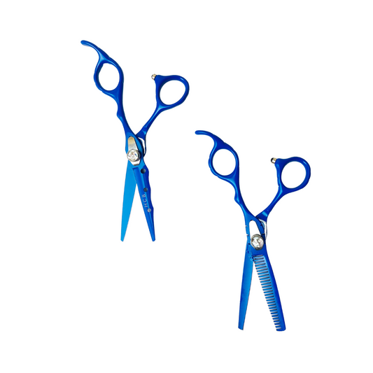 Left Handed Blue Shears Set