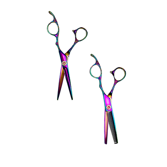 Left Handed Rainbow Shears Set