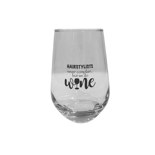 Complain Wine Glass