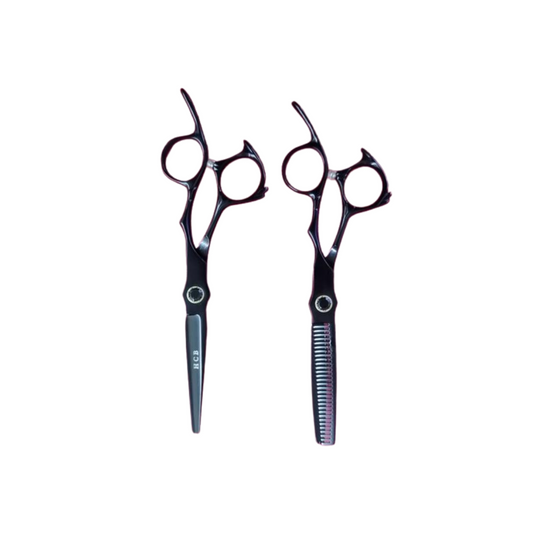 Left Handed Black Shears Set