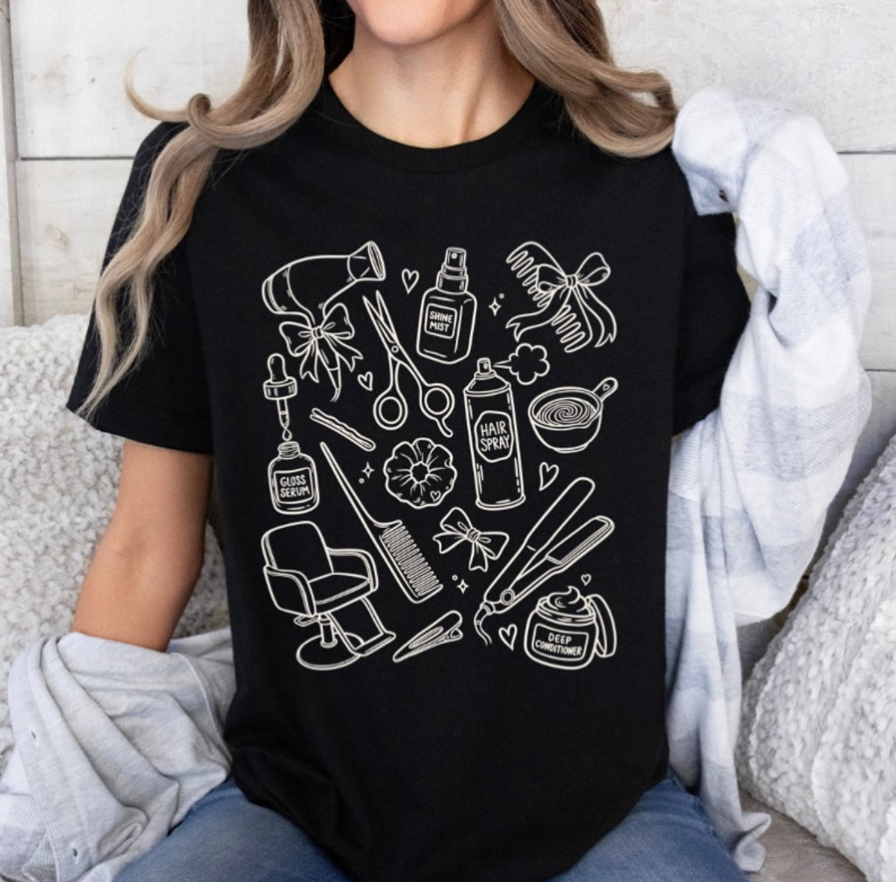 Hairstylist Themed T-Shirt